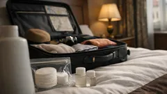 Jak zabalit kosmetiku na cesty nalehko: 3 triky bez cestovních lahviček