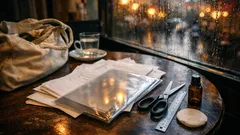 Jednoduchá DIY složka z průhledné folie: papíry už nikdy nebudete muset ohýbat