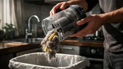 Vlasy v nádobě bezsáčkového vysavače? Trik se suchou utěrkou je dostane ven na první pokus