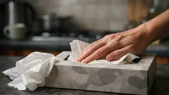 Trik se 3 stisky: jak zajistit, aby krabicové kapesníky šly ven po jednom