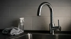 Jak vyčistit kuchyňskou baterii bez škrábanců a zmatnění